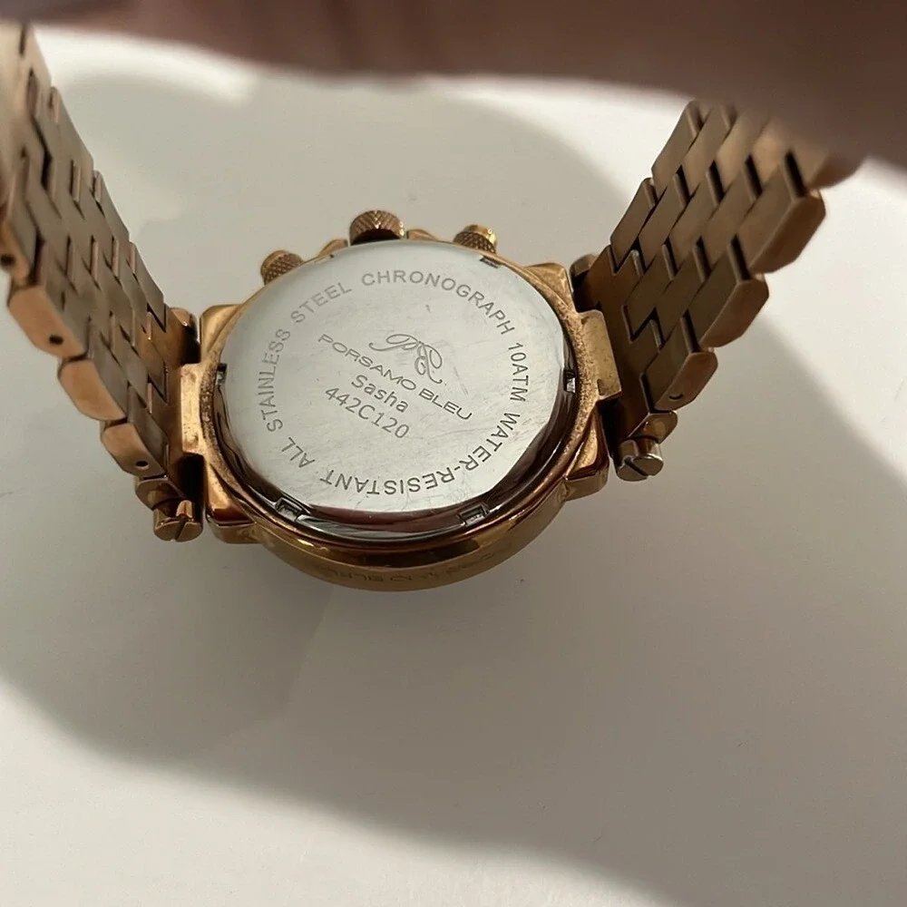 Porsamo Bleu Sasha Stainless Steel Chronograph‎ Watch
